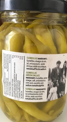 Guindillas 180 grs Jar Unit
